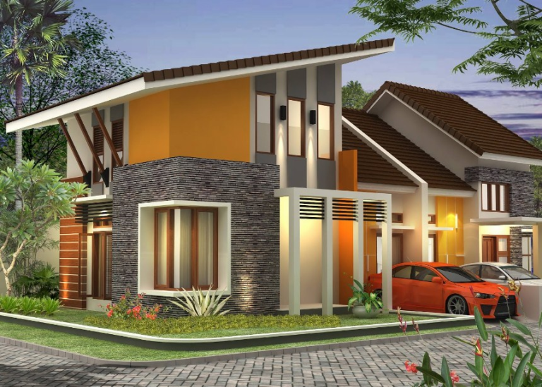 5 Inspirasi Desain Atap Rumah Satu Sisi, Kesan Unik dan Modern!